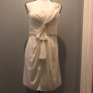 BCBG Maxazria white/cream dress size 10